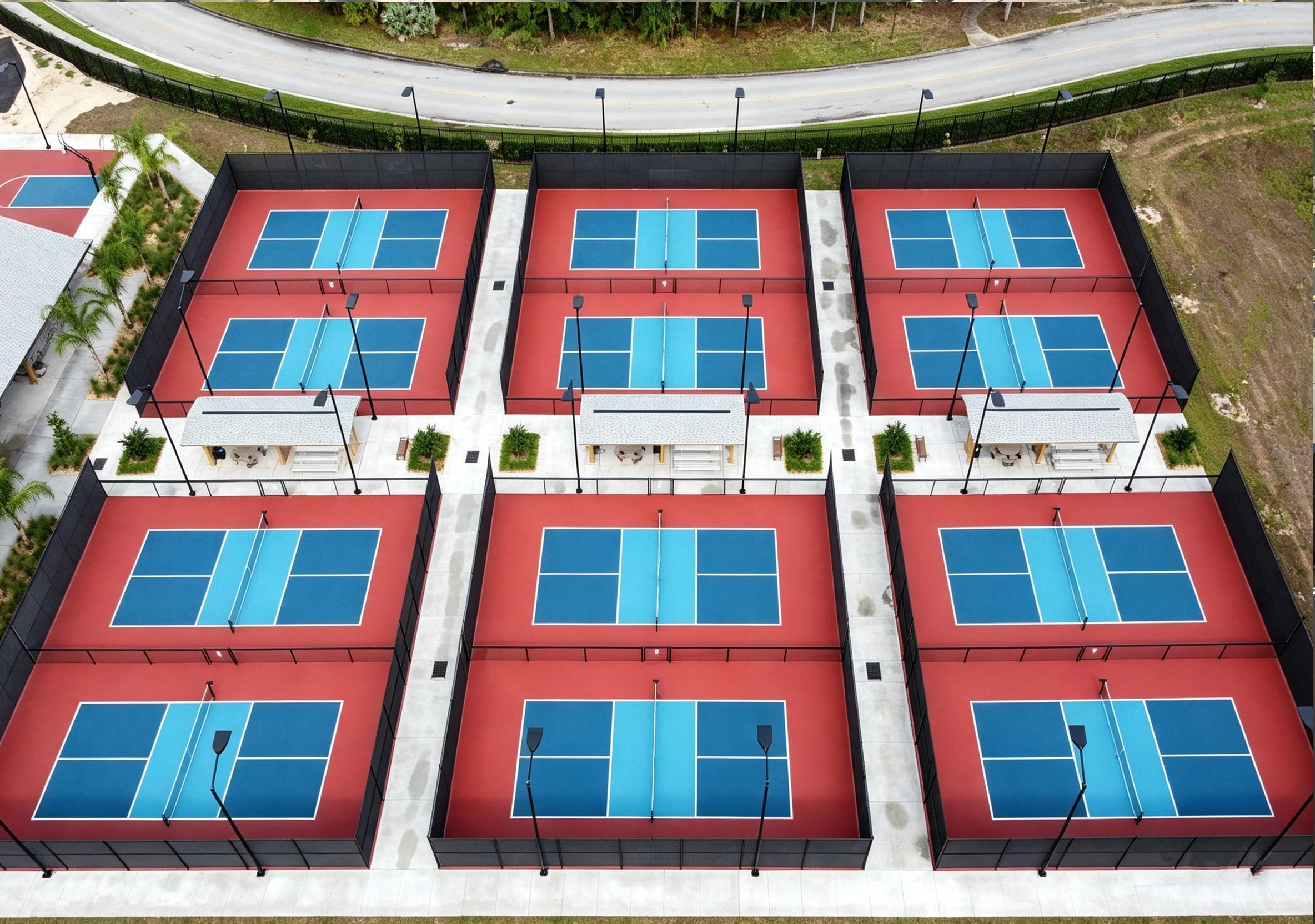 Sửa sân pickleball không phẳng 5 lớp US LAYKOLD